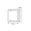 Rábalux , 7110 , Mendoza , Outdoor wall lights , anthracite , IP65 , 3000