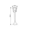 Rábalux , 7128 , Taverna , Outdoor floor lamps , black , IP44 , E27