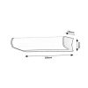 Rábalux , 7134 , Trogir , Outdoor wall lights , anthracite , IP44 , 4000
