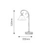 Rábalux , 7187 , Katherine , Bedside lamps , antique white , IP20 , E27