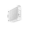 Rábalux , 7318 , Lippa , Outdoor wall lights , white , IP54 , 3000