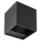 Rábalux , 7396 , Solin , Outdoor wall lights , matte black , IP54 , G9