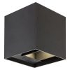 Rábalux , 7396 , Solin , Outdoor wall lights , matte black , IP54 , G9