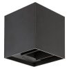 Rábalux , 7396 , Solin , Outdoor wall lights , matte black , IP54 , G9