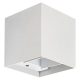 Rábalux , 7397 , Solin , Outdoor wall lights , matte white , IP54 , G9