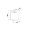 Rábalux , 7478 , Balimo , Outdoor wall lights , matte black , IP44 , 4000