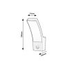Rábalux , 7505 , Palanga , Outdoor wall lights , anthracite , IP44 , 3000