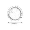Rábalux , 7648 , Etrusco , Ceiling lights , white alabaster glass , IP20 , E27