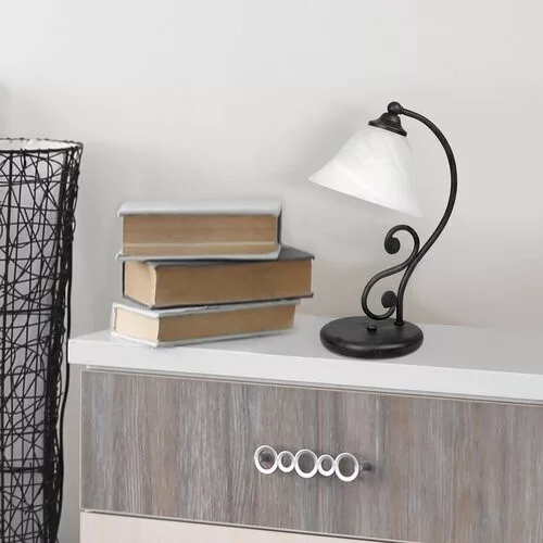 Rábalux , 7772 , Dorothea , Bedside lamps , matte black , IP20 , E14