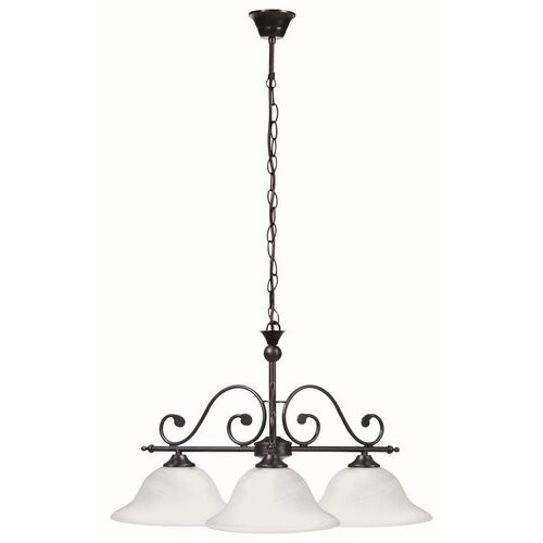 Rábalux , 7773 , Dorothea , Chandeliers , matte black , IP20 , E27