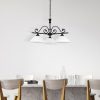 Rábalux , 7773 , Dorothea , Chandeliers , matte black , IP20 , E27