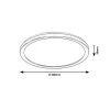 Rábalux , 7774 , Inverness , Outdoor ceiling lights , black , IP44 , 2700-6500