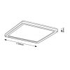 Rábalux , 7775 , Inverness , Outdoor ceiling lights , black , IP44 , 2700-6500