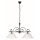 Rábalux , 7777 , Dorothea , Chandeliers , matte black , IP20 , E27