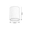 Rábalux , 7819 , Zombor , Outdoor ceiling lights , anthracite , IP54 , GU10
