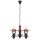 Rábalux , 7860 , Enna , Chandeliers , black , IP20 , E14