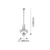 Rábalux , 7870 , Enna , Chandeliers , black , IP20 , E27