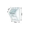 Rábalux , 7880 , Ostrava , Solar lights , black , IP44 , 4000