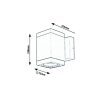 Rábalux , 7887 , Buffalo , Outdoor wall lights , anthracite , IP54 , GU10