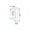 Rábalux , 7892 , Silistra , Outdoor wall lights , anthracite , IP44 , E27