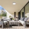 Rábalux , 7894 , Tartu , Outdoor ceiling lights , matte white , IP44 , 2800-6000