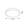 Rábalux , 7897 , Tartu , Outdoor ceiling lights , matte black , IP44 , 2800-6000