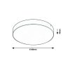 Rábalux , 7898 , Tartu , Outdoor ceiling lights , matte black , IP44 , 2800-6000