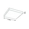 Rábalux , 7900 , Tartu , Outdoor ceiling lights , matte black , IP44 , 2800-6000
