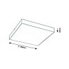 Rábalux , 7900 , Tartu , Outdoor ceiling lights , matte black , IP44 , 2800-6000