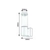 Rábalux , 7914 , Katowice , Outdoor wall lights , anthracite , IP44 , GU10