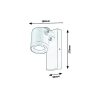 Rábalux , 7929 , Elva , Outdoor wall lights , anthracite , IP44 , GU10