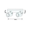Rábalux , 7930 , Elva , Outdoor wall lights , anthracite , IP44 , GU10