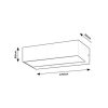 Rábalux , 7935 , Halden , Outdoor wall lights , black , IP65 , 4000