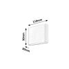 Rábalux , 7951 , Nesna , Outdoor wall lights , anthracite , IP54 , 3000