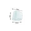 Rábalux , 7960 , Mandal , Outdoor wall lights , matte white , IP54 , GU10