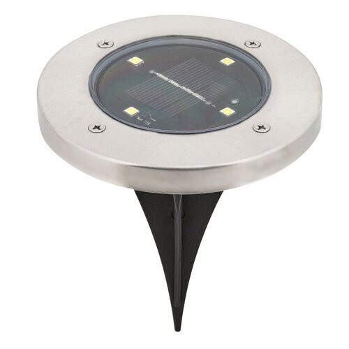 Rábalux , 7975 , Dannet , Solar lights , satin chrome , IP44 , 3000