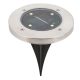 Rábalux , 7975 , Dannet , Solar lights , satin chrome , IP44 , 3000