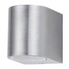 Rábalux , 8020 , Chile , Outdoor wall lights , brushed aluminium , IP44 , GU10