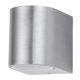 Rábalux , 8020 , Chile , Outdoor wall lights , brushed aluminium , IP44 , GU10