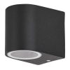 Rábalux , 8029 , Chile , Outdoor wall lights , black , IP44 , GU10