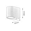 Rábalux , 8029 , Chile , Outdoor wall lights , black , IP44 , GU10