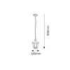 Rábalux , 8128 , Sorrento , Outdoor pendants , matte black , IP44 , 3000