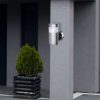 Rábalux , 8142 , Detroit , Outdoor wall lights , satin chrome , IP44 , 4000