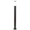 Rábalux , 8148 , Black torch , Outdoor floor lamps , matte black , IP44 , E27