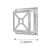Rábalux , 8190 , Darius , Outdoor ceiling lights , antique gold , IP54 , E27