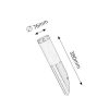 Rábalux , 8261 , Inox torch , Outdoor wall lights , satin chrome , IP44 , E27