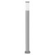 Rábalux , 8265 , Inox torch , Outdoor floor lamps , satin chrome , IP44 , E27