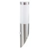 Rábalux , 8266 , Inox torch , Outdoor wall lights , satin chrome , IP44 , E27