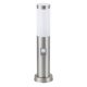 Rábalux , 8267 , Inox torch , Outdoor floor lamps , satin chrome , IP44 , E27