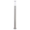 Rábalux , 8268 , Inox torch , Outdoor floor lamps , satin chrome , IP44 , E27
